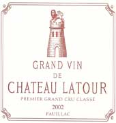 2002 Chateau LATOUR Bordeaux Red Pauillac First Growth