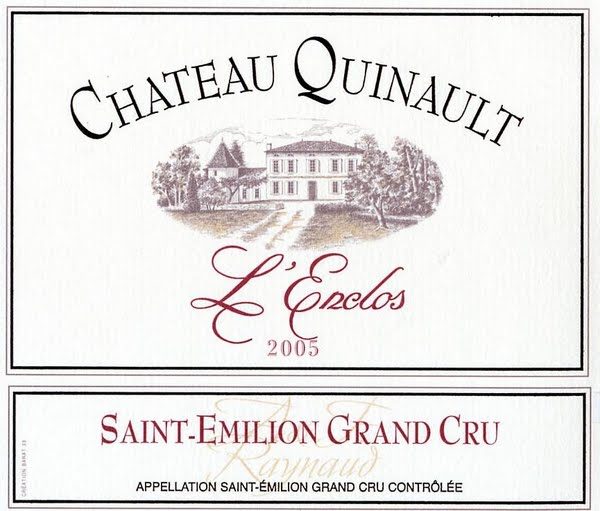 2003 Chateau Quinault L'Enclose Bordeaux Red Saint-Emilion